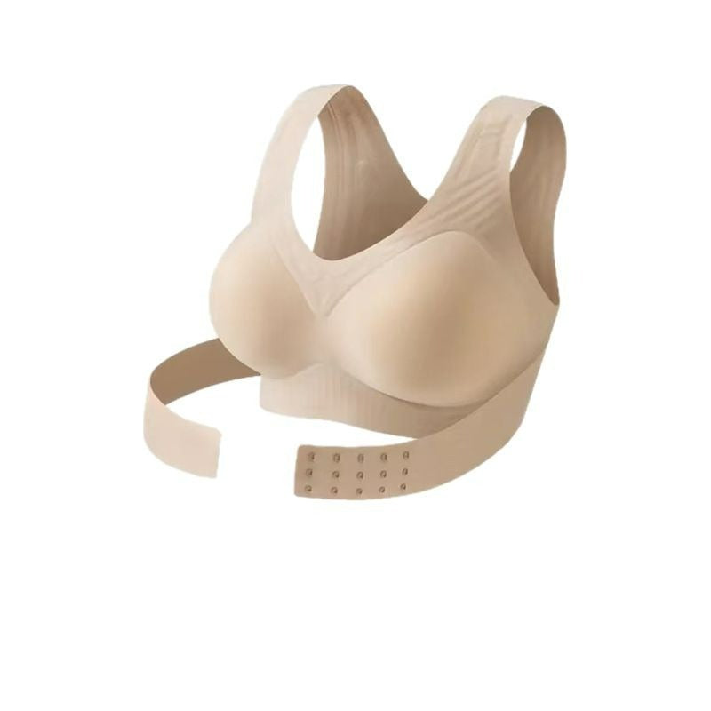 Exercise bra for shaping and enhancing the back appearance , Women's Posture Correcting Sports Bra ? Back Smoothing Support Bra with Fixed Cups